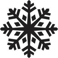 glacial complejidades revelado logo vector diseño invierno mundo maravilloso iluminado icónico emblema diseño