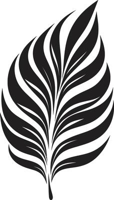 Exotic Essence Iconic Palm Leaves Mark Island Impressions Vector Logo Emblem