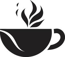 EspressoMaster Elegant Vector Coffee Cup Design BrewMark Dynamic Vector Coffee Cup Symbol