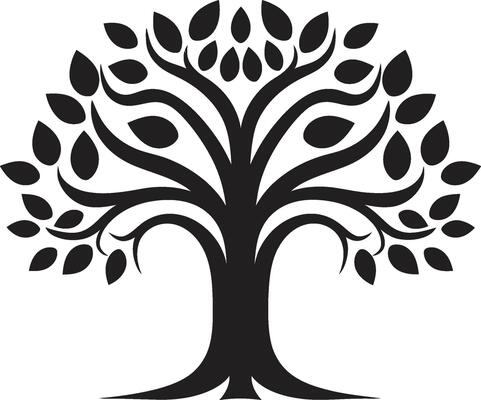 Arbor Emblem Tree Icon Symbol Benevolent Boughs Tree Logo Design