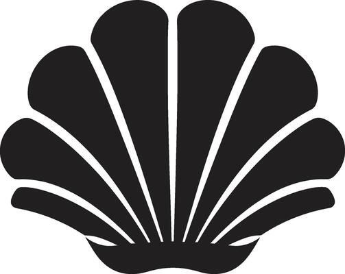 Shellfish Radiance Unveiled Iconic Emblem Icon Coastal Treasures Unfurled Logo Vector Design