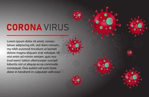 vector de virus corona