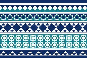 Ethnic pattern geometric vector