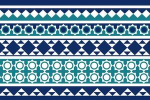 Ethnic pattern geometric vector