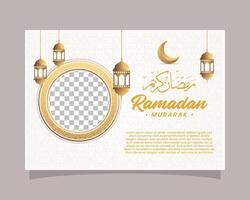 Elegant Ramadan Kareem Background, for poster, frame concept, flyer, poster. vector illustration