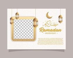 Elegant Ramadan Kareem Background, for poster, frame concept, flyer, poster. vector illustration