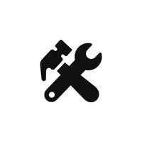 Tools icon isolated on white background vector