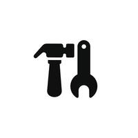 Tools icon isolated on white background vector