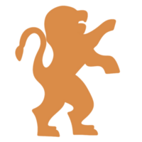 illustration de logo de lion png