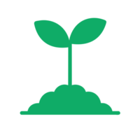 AI generated planting tree seedlings png