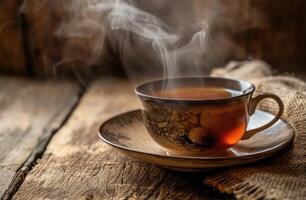 AI generated is it safe to drink tea to treat lung cancer photo