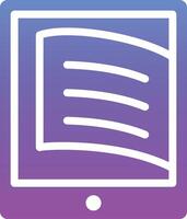 icono de vector de ebook