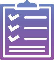 Checklist Vector Icon