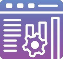 icono de vector de optimización web
