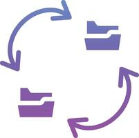 Exchange Files Vector Icon