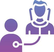 Patient Examination Vector Icon