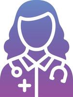 Female Doctor Vector Icon