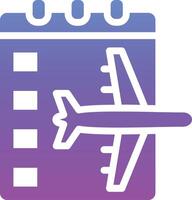 Travel Date Vector Icon