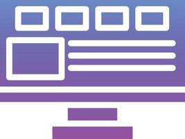 Website Ux Vector Icon