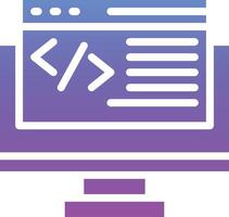 Web Programming Vector Icon