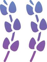 lavanda vector icono