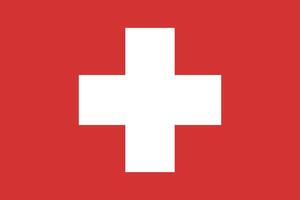 Switzerland flag national emblem graphic element illustration vector