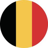 belgia bandera nacional emblema gráfico elemento ilustración vector