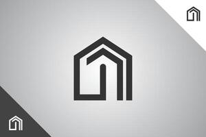 Modern logo of architect. Architect and construction brand identity design template. Perfect logo for business related to construction industry. Isolated background. Vector eps 10.