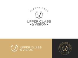 Logo Template for Luxury and Mature Company vector