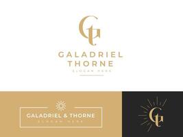 Logo Template for Luxury and Mature Company vector