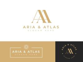 Logo Template for Luxury and Mature Company vector