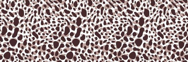 Seamless pattern spots. Animal fur texture surface. Abstract speckled design. vector