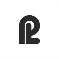 inicial lp letra logo con creativo moderno negocio tipografía vector modelo. creativo resumen letra pl logo diseño.