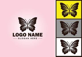 Butterfly logo vector art icon graphics for company brand icon Butterfly logo template