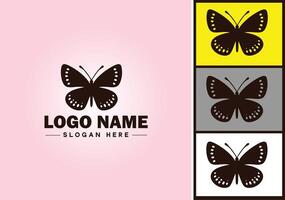 Butterfly logo vector art icon graphics for company brand icon Butterfly logo template