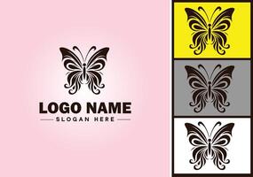 Butterfly logo vector art icon graphics for company brand icon Butterfly logo template