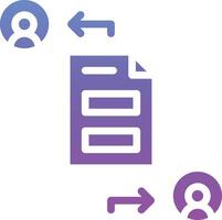 File Sharing Vector Icon