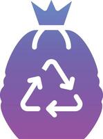 Garbage Bag Vector Icon