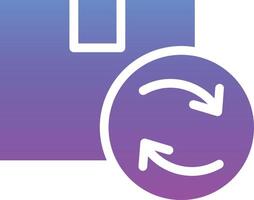 Return Delivery Vector Icon