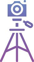 Tripod Camera Vector Icon