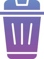 Trash Bin Vector Icon