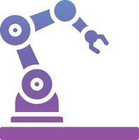 Robot Arm Vector Icon