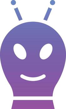 icono de vector alienígena