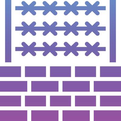 Shield Border Vector Icon