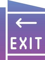 Exit Vector Icon