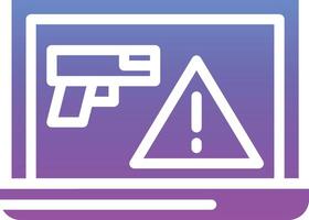 Online Robbery Vector Icon