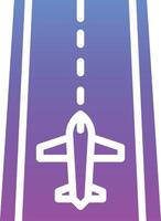 Runway Vector Icon