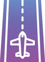 Runway Vector Icon