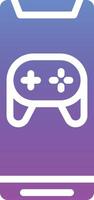 Mobile Game Console Vector Icon