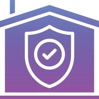 Home Security Vector Icon